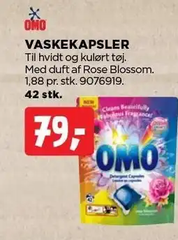 jem & fix OMO VASKEKAPSLER tilbud