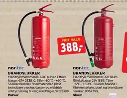 jem & fix NOR-TEC BRANDSLUKKER tilbud