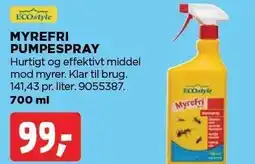 jem & fix ECOSTYLE MYREFRI PUMPESPRAY tilbud