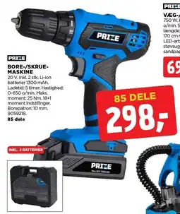 jem & fix PRIZE BORE-/SKRUEMASKINE tilbud