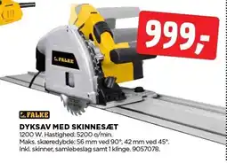 jem & fix FALKE DYKSAV MED SKINNESÆT tilbud