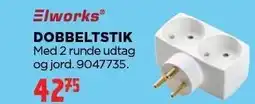 jem & fix ELWORKS DOBBELTSTIK tilbud