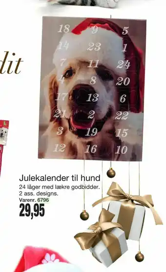 Harald Nyborg Julekalender til hund tilbud