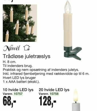 Harald Nyborg Trådløse juletræslys tilbud