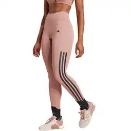 Sport 24 adidas Optime 3-Stripes High Waist Træningstights Dame tilbud