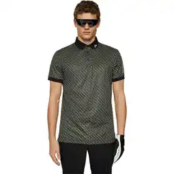Sport 24 J.Lindeberg Tour Tech Print Golf Polo T-shirt Herre tilbud