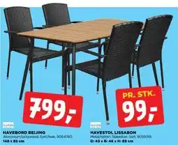 jem & fix HAVESTOL LISSABON tilbud