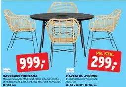 jem & fix HAVESTOL LIVORNO tilbud