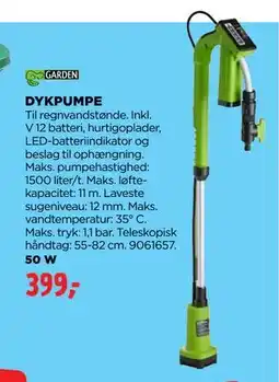 jem & fix DYKPUMPE tilbud