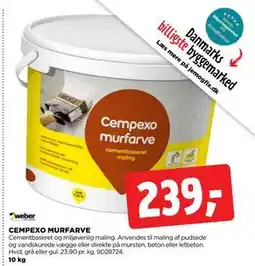 jem & fix CEMPEXO MURFARVE tilbud