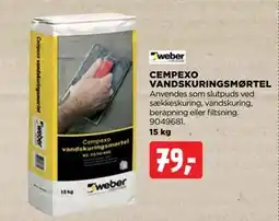 jem & fix CEMPEXO VANDSKURINGSMØRTEL tilbud