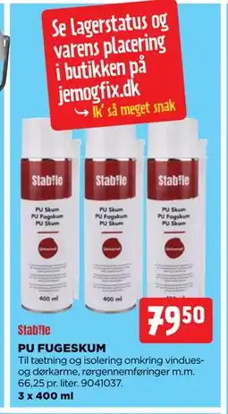 jem & fix PU FUGESKUM tilbud