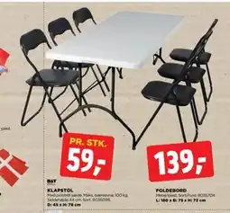 jem & fix KLAPSTOL tilbud