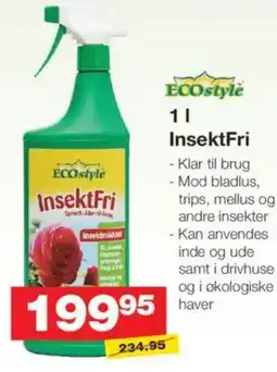 Bauhaus ECOstyle InsektFri tilbud
