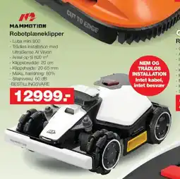 Bauhaus MAMMOTION Robotplæneklipper tilbud