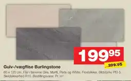 Bauhaus Gulv-/vægflise Burlingstone tilbud