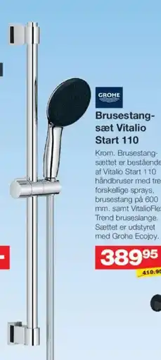 Bauhaus GROHE Brusesæt sæt Vitalio Start 110 tilbud