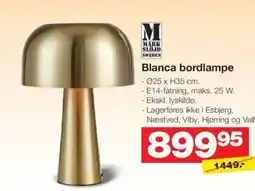 Blanca bordlampe