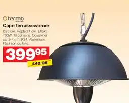Otermo Capri terrassevarmer