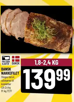 Løvbjerg DANSK NAKKEFILET Steges hel el. tilbud
