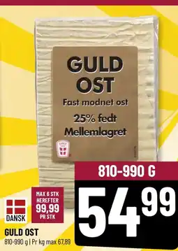 Løvbjerg GULD OST tilbud