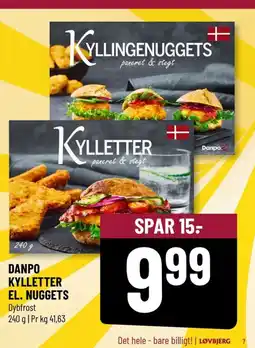 Løvbjerg Danpo kylletter el. nuggets tilbud
