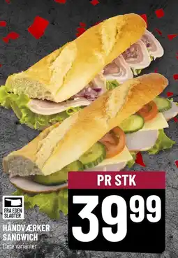 Løvbjerg HANDVÆRKER SANDWICH Flere varianter tilbud