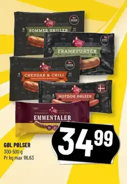 Løvbjerg GØL PØLSER tilbud