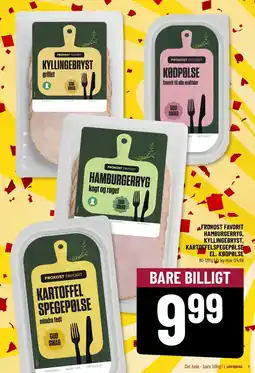 Løvbjerg Frokost favorit hamburgerryg, kyllingebryst, tilbud