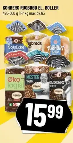 Løvbjerg KOHBERG RUGBRØD EL. BOLLER tilbud