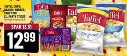 Løvbjerg Taffel chips, snacks, nødder, party mix tilbud