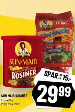Løvbjerg SUN MAID ROSINER tilbud
