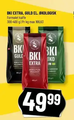 Løvbjerg BKI EXTRA, GULD EL. ØKOLOGISK tilbud