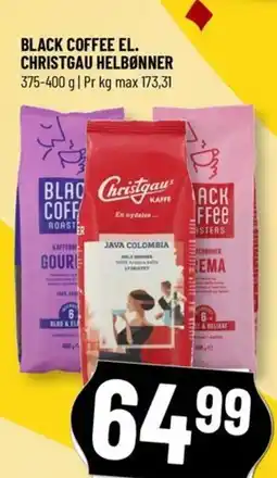 Løvbjerg BLACK COFFEE EL. CHRISTGAU HELBØNNER tilbud