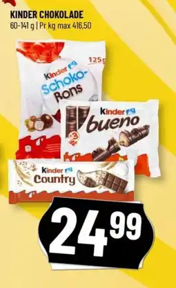 Løvbjerg KINDER CHOKOLADE tilbud