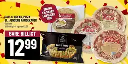 Løvbjerg GARLIC BREAD, PIZZA EL. JENSENS PANDEKAGER tilbud