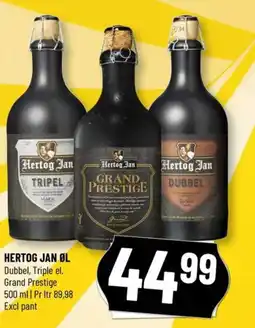 Løvbjerg Hertog jan øl tilbud