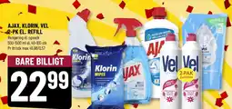 Løvbjerg AJAX, KLORIN, VEL 2-PK EL. REFILL tilbud