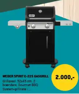 XL-BYG WEBER SPIRIT E-225 GASGRILL tilbud