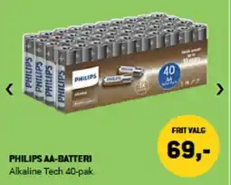 XL-BYG PHILIPS AA-BATTERI tilbud