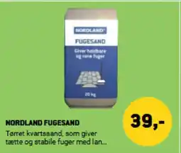 XL-BYG NORDLAND FUGESAND tilbud
