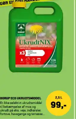 XL-BYG BORUP ECO UKRUDTSMIDDEL tilbud