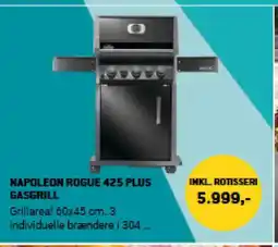 XL-BYG NAPOLEON ROGUE 425 PLUS GASGRILL tilbud