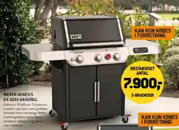 XL-BYG WEBER GENESIS EX-325S GASGRILL tilbud