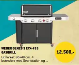 XL-BYG WEBER GENESIS EPX-435 GASGRILL tilbud