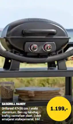 XL-BYG GASGRILL HANDY tilbud