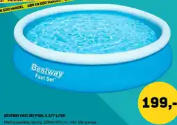 XL-BYG BESTWAY FAST SET POOL 5.377 LITER tilbud