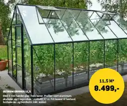 XL-BYG OUTRIUM DRIVHUS 11,5 tilbud