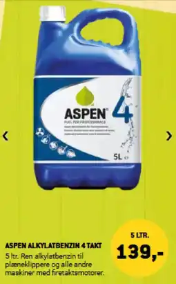 XL-BYG ASPEN ALKYLATBENZIN 4 TAKT tilbud