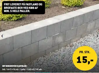 XL-BYG IBF BONDESTEN KANTBLOK tilbud